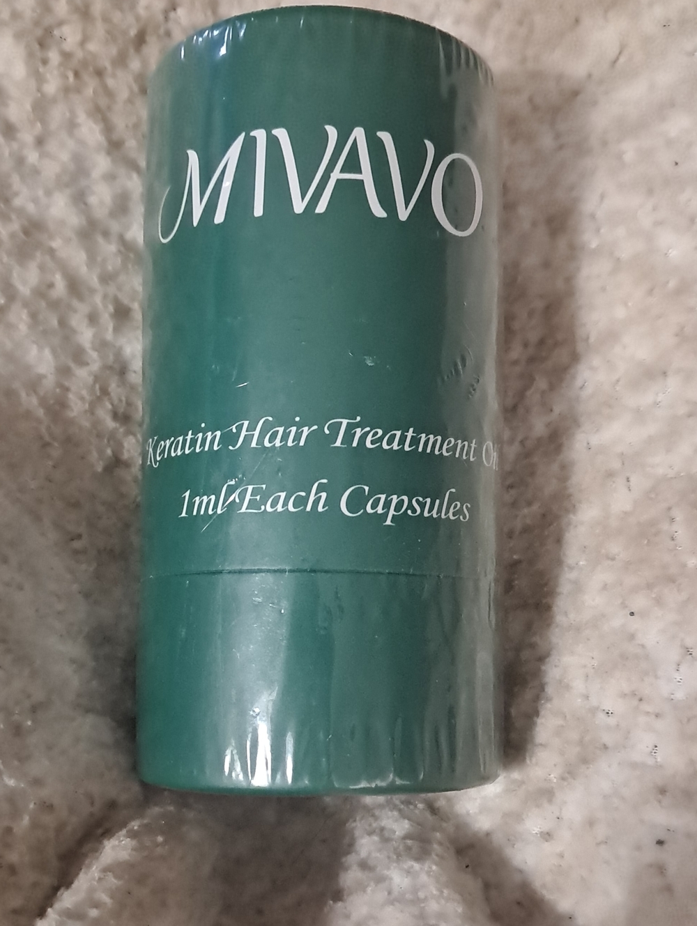 Keratin Hair Treatment Capsules – Green